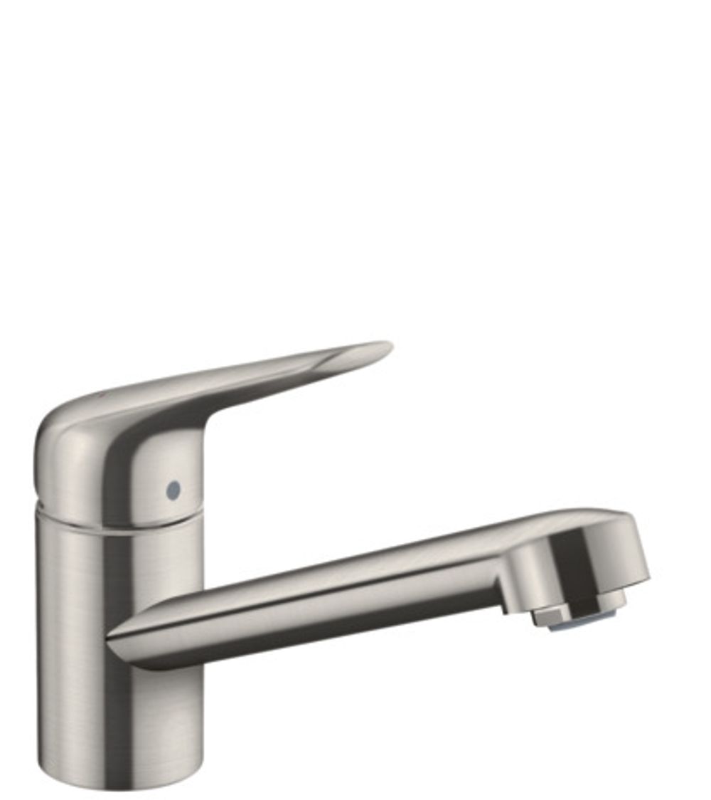 https://raleo.de:443/files/img/11eeea403402a86092906bba4399b90c/size_l/Hansgrohe-HG-Spueltischmischer-100-Focus-M42-1jet-edelstahl-optik-71808800 gallery number 1